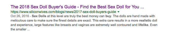 sex doll buying guide